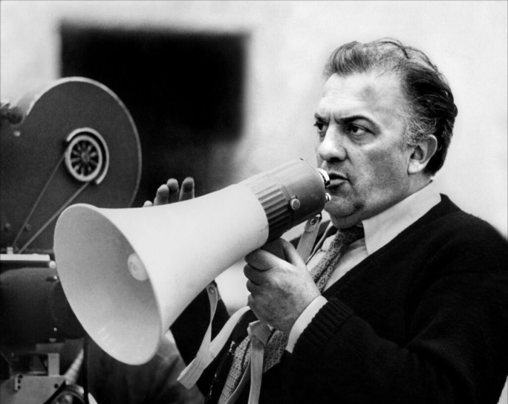 Il cinema di Federico Fellini - Federico Fellini sul set